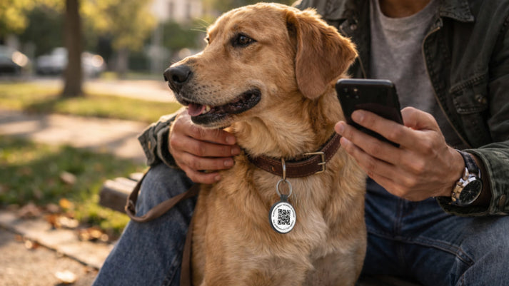 Médaille d’identification pour chien : contact propriétaire